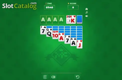 Ekran3. Mega Solitaire yuvası