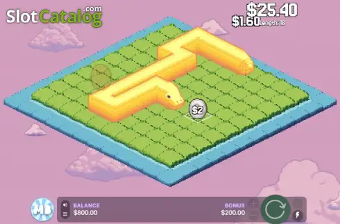 Écran3. Snake (MultiBurst) Machine à sous