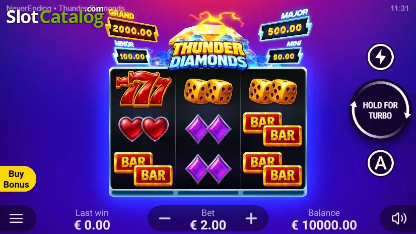 Thunder Diamonds Slot Thunder Diamonds Slot