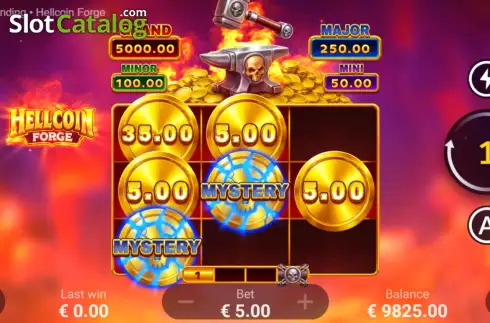 Οθόνη3. Hellcoin Forge Κουλοχέρης