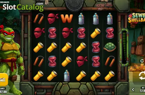 画面2. Sewer Shellbacks カジノスロット