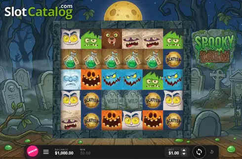 Skärmdump2. Spooky Crew slot