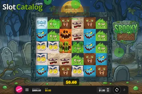 Skärmdump3. Spooky Crew slot