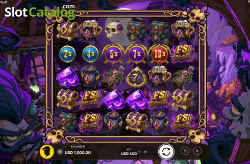 Ekran2. Arcane Vault yuvası