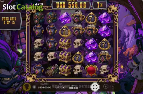 Ekran3. Arcane Vault yuvası