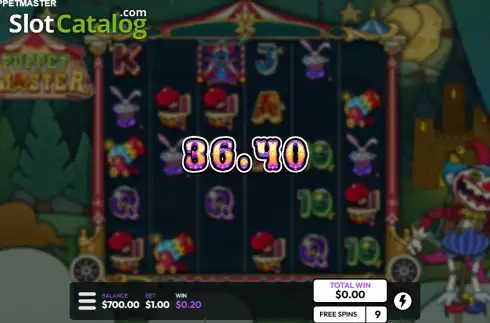 Schermo3. Puppetmaster slot