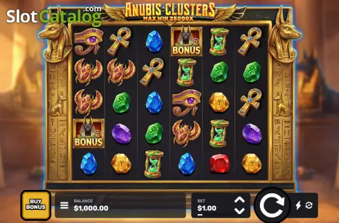 Скрін2. Anubis Clusters слот