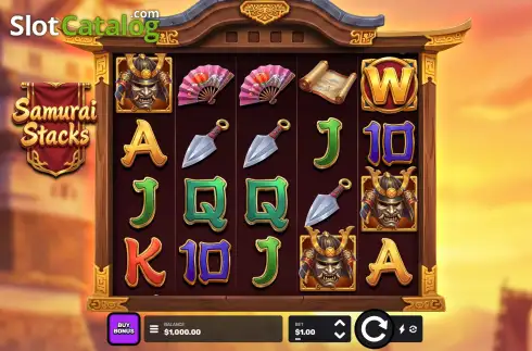 Скрін2. Samurai Stack слот