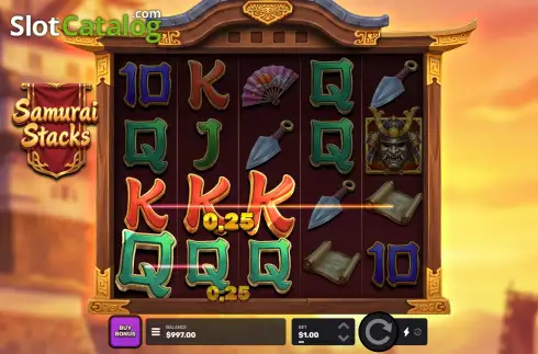 Скрін3. Samurai Stack слот