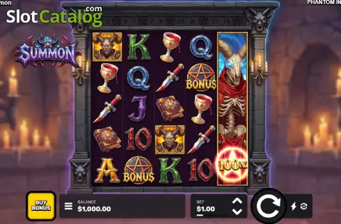Skärmdump2. Summon slot