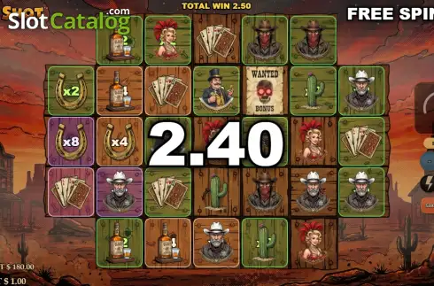 Ecran3. One Shot slot