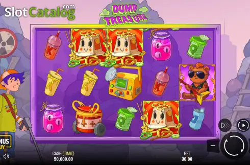 Bildschirm2. Dump Treasure slot