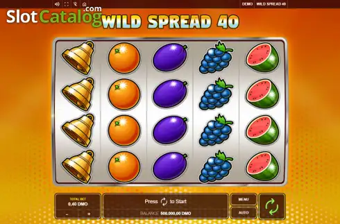 Pantalla2. Wild Spread 40 Tragamonedas