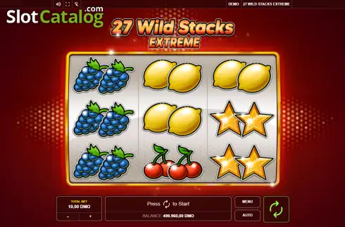 画面2. 27 Wild Stack Extreme カジノスロット