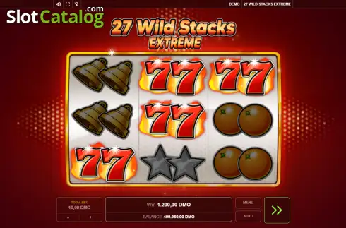 画面3. 27 Wild Stack Extreme カジノスロット