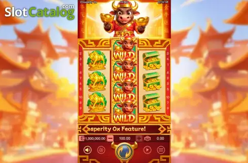 Schermo2. Prosperity Ox (Rectangle Games) slot