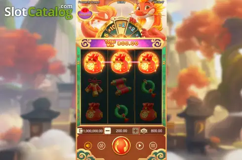 Schermo3. Prosperity Dragon (Rectangle Games) slot