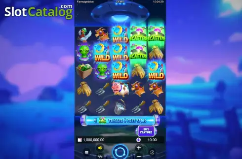 Ecran2. Farmageddon (Rectangle Games) slot