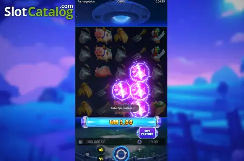 Ecran3. Farmageddon (Rectangle Games) slot