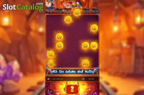 Schermo3. Gold Diggers (Rectangle Games) slot