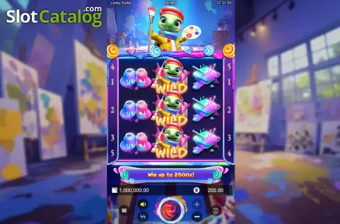 Bildschirm2. Lucky Turtle (Rectangle Games) slot