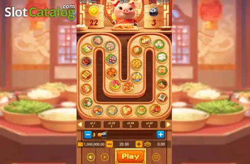 Bildschirm2. Piggi Mines slot