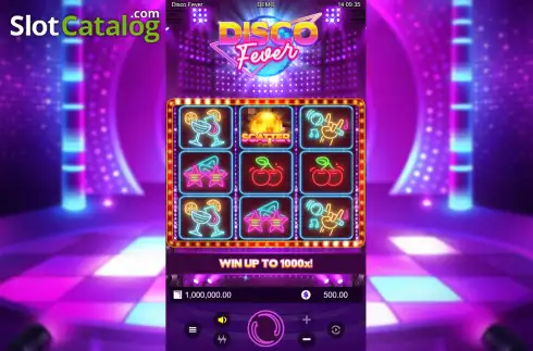 Schermo2. Disco Fever (Rectangle Games) slot