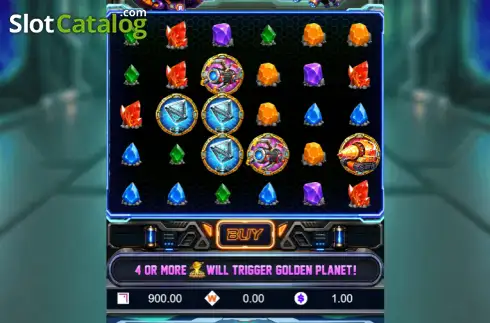 Οθόνη2. Galactic Gold Rush Κουλοχέρης 