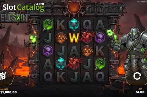 Ecran2. Hellshot slot