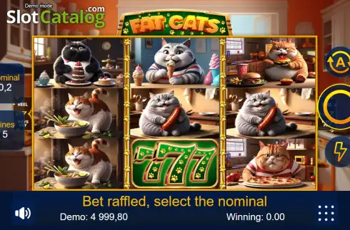 Ekran2. Fat Cats yuvası