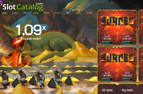 Skärmdump2. Dragon Run slot
