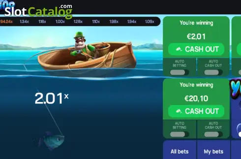 Skärmdump3. Fishinator slot