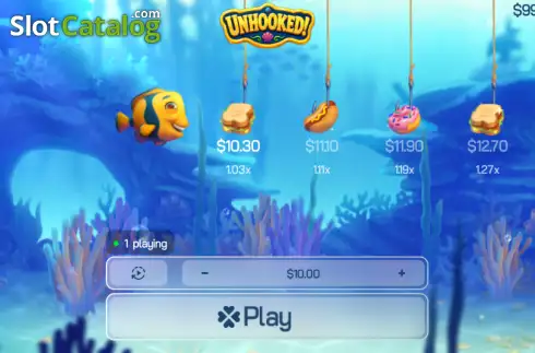 Unhooked! game. Unhooked! slot