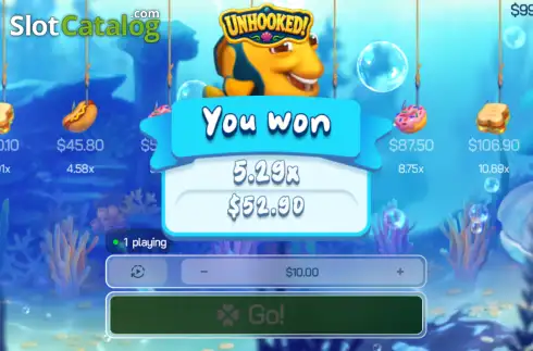 Unhooked! demo. Unhooked! slot