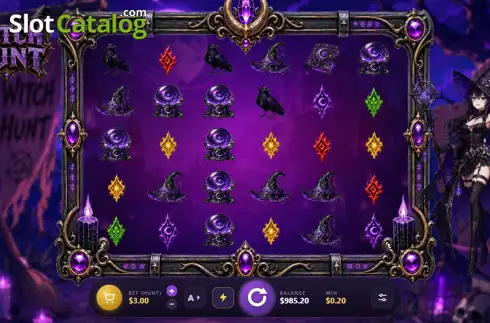 Schermo3. Witch Hunt slot