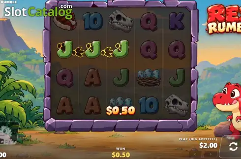Rex Rumble demo. Rex Rumble slot