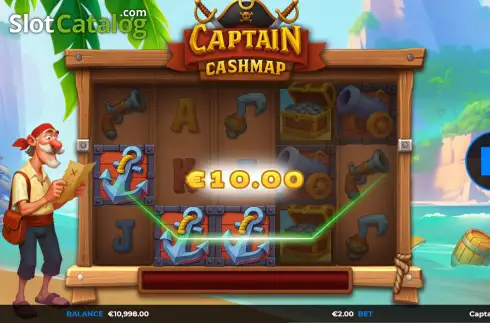 Captain Cashmap demo. Captain Cashmap slot