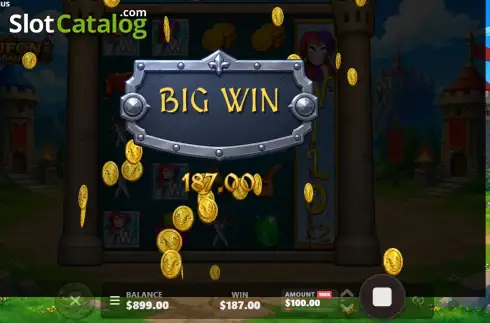 Bildschirm3. Bufon Bonus slot