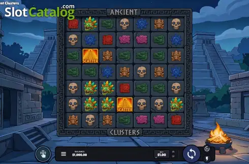 Skärmdump2. Ancient Clusters slot