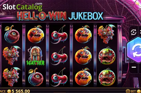 画面2. Hell or Win Jukebox カジノスロット