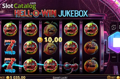 画面3. Hell or Win Jukebox カジノスロット
