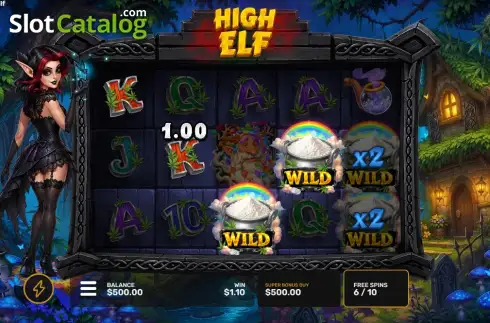 Écran3. High Elf Machine à sous