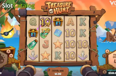 Treasure Hunt demo. Treasure Hunt (Void Studios) slot