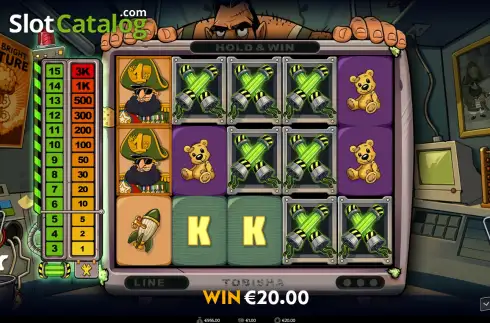 Ecran3. Enriched slot