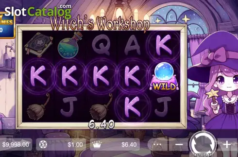 Ekran3. Witch's Workshop yuvası
