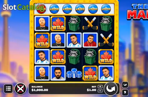 The Man slot. The Man slot