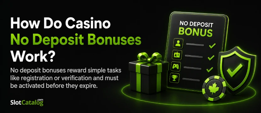 how-no-deposit-work No Deposit Bonus Casino in Canada