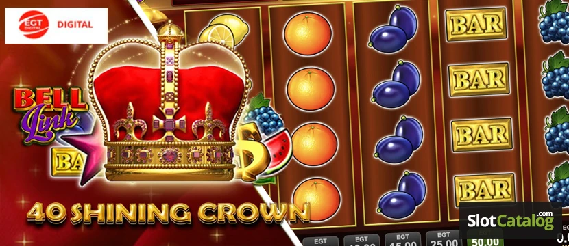 40 Shining Crown Bell Link