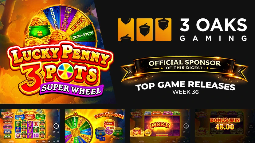 Lucky Penny 3 Pots: Super Wheel (3 Oaks)
