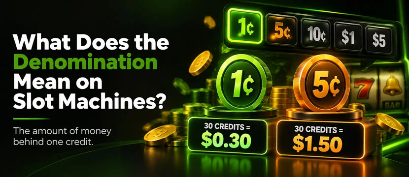 What Does the Denomination Mean on Slot Machines? What Does the Denomination Mean on Slot Machines?